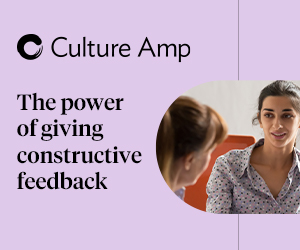The power of giving constructive feedback