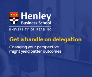 Get a handle on delegation Get a handle on delegation