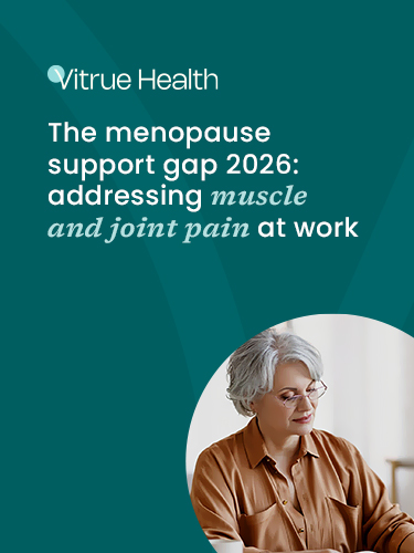The menopause support gap: addressing muscle and joint pain at work