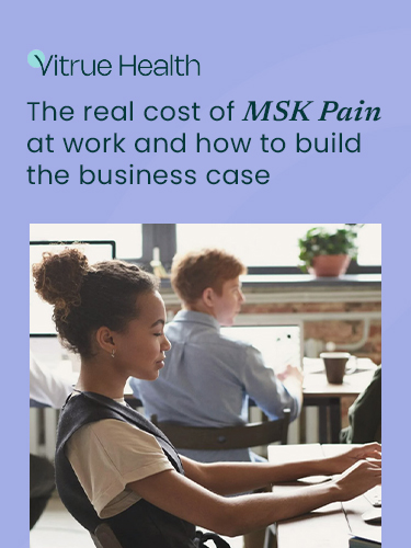 The real cost of MSK pain at work and how to build the business case
