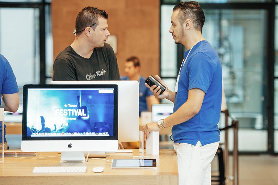 Apple staff accused of taking photos of female colleagues without permission