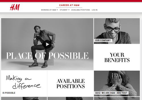 H & m hr deals