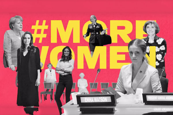 #MoreWomen video shows near-absence of women in any industry