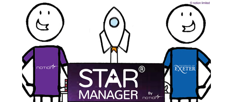 University Of Exeter Set To Create STAR® Managers In An Out Of This World Partnership With Notion
