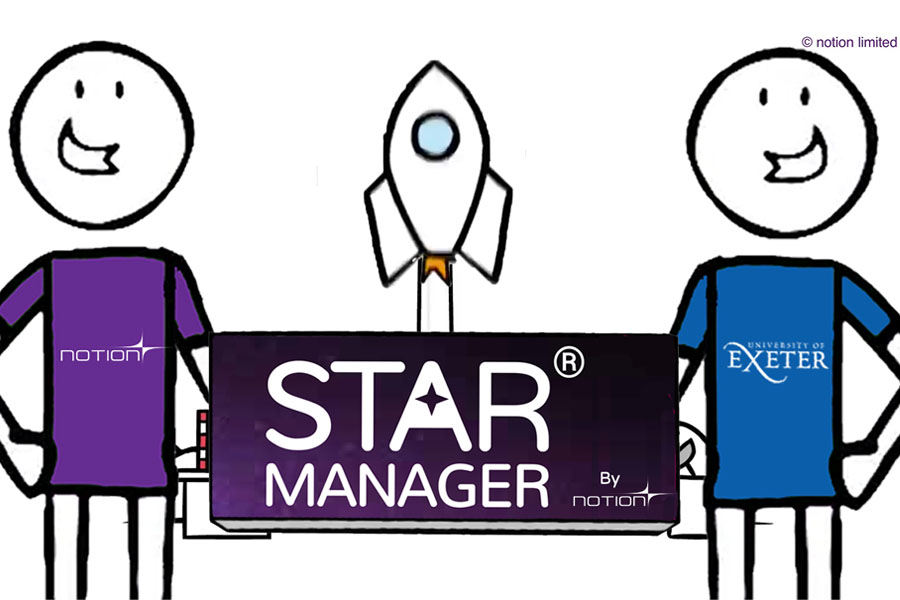 University Of Exeter Set To Create STAR® Managers In An Out Of This World Partnership With Notion