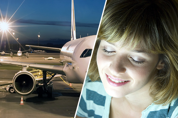 Airport staff use light therapy to improve wellbeing