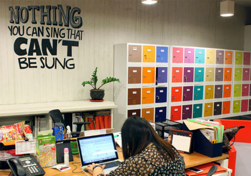 All you need is... a Beatles inspired office