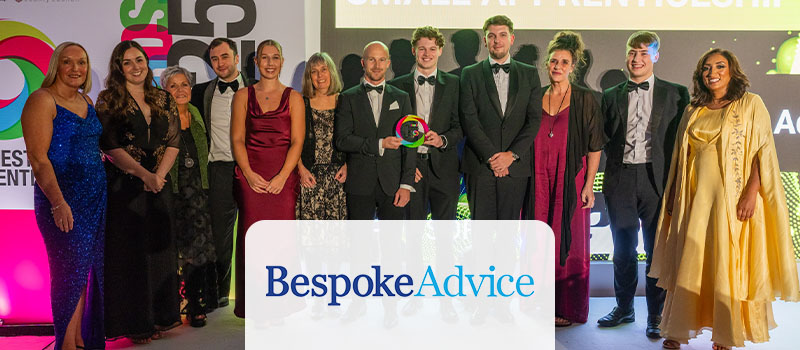 Business award winners group photo
