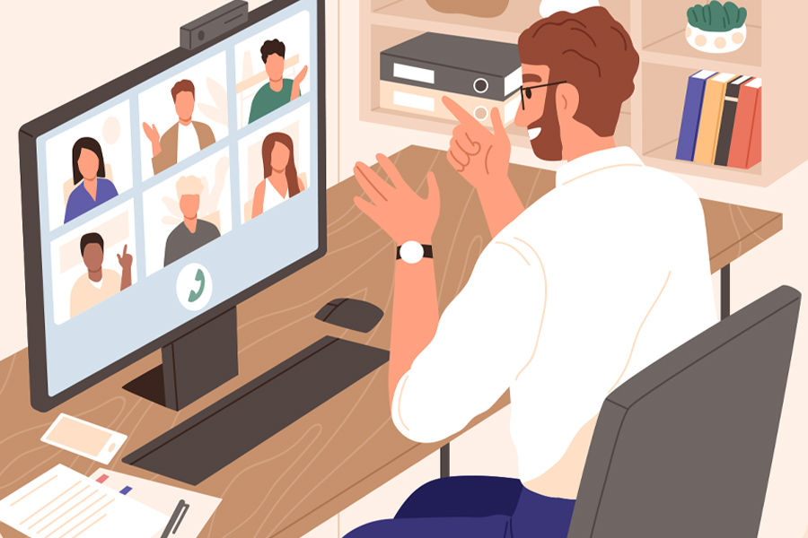 The CEO of the future? This boss has never met his staff