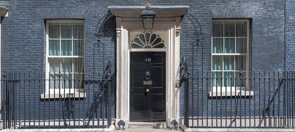 10 Downing Street front door