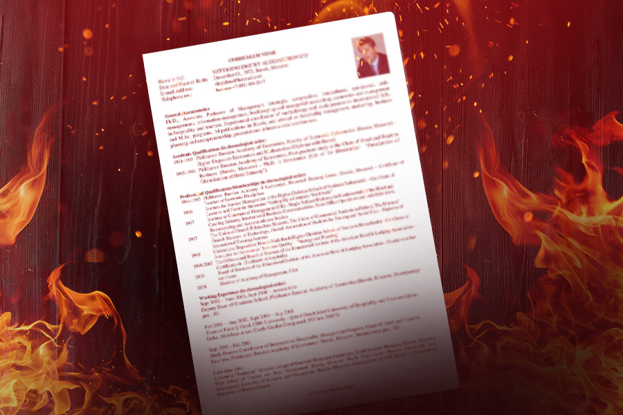 Indeed SVP: CV's are a 'necessary evil'
