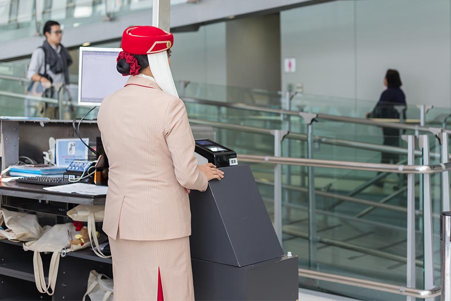 'Heartbroken' Emirates worker sacked after falling in uniform heels