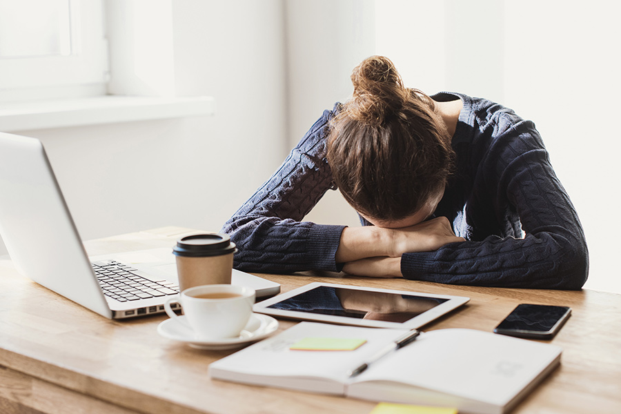 Reason why staff aren't taking annual leave in 2020