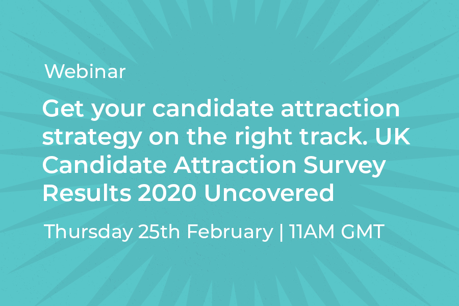 Book your place on the Candidate Attraction Webinar