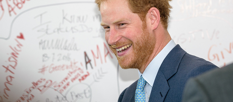 Prince Harry & Virgin Money CEO discuss mental health with staff