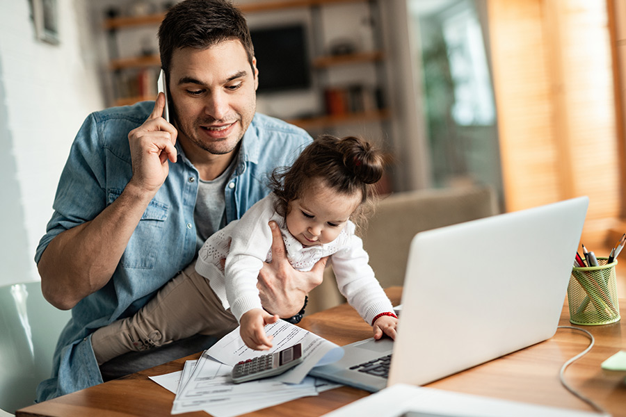 Top 10 'realistic' tips for home working parents