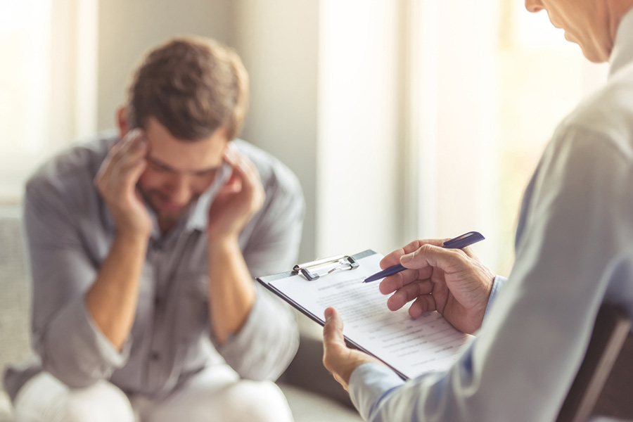 Shocking numbers of men blame poor mental health on job
