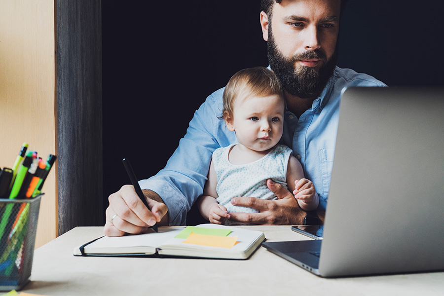 Top tips for parents struggling with remote working