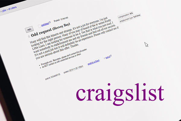 Bizarre job advert seeks candidate to 'stalk and torment' friends