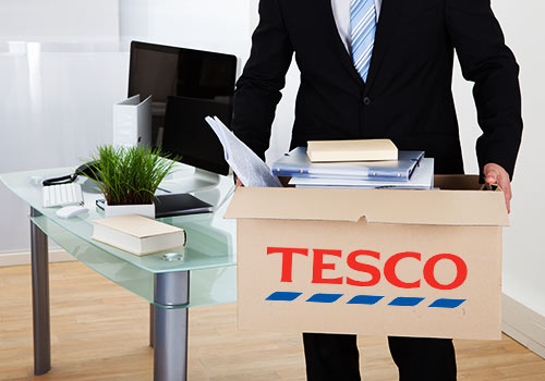 One fifth of Tesco's management choose redundancy over wage drop