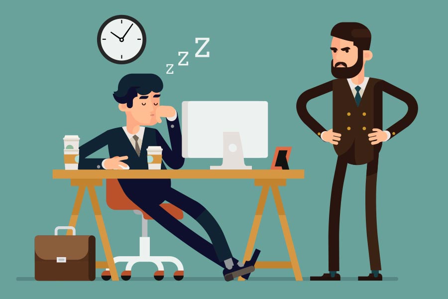 Sleep loss sparks arguments & 'loss of control' at work