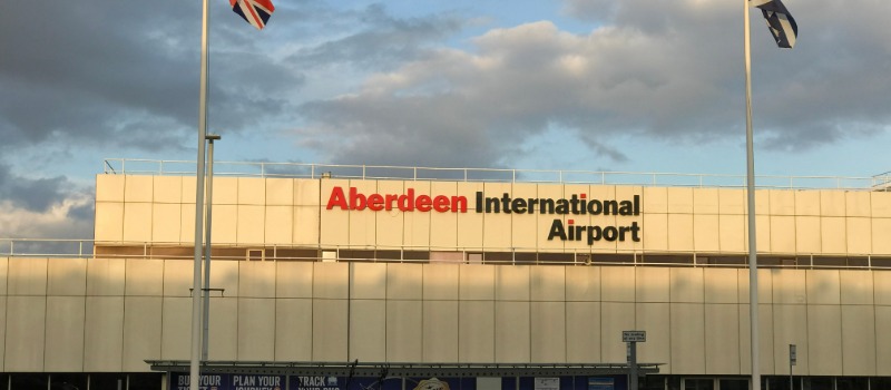 Aberdeen International Airport exterior facade