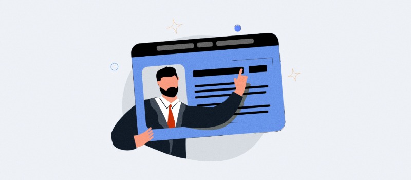 Why HR needs to get right to work on new Right to Work checks Graphic of a businessman holding a digital ID card