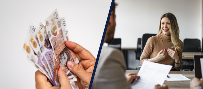 Job interview and salary negotiation
