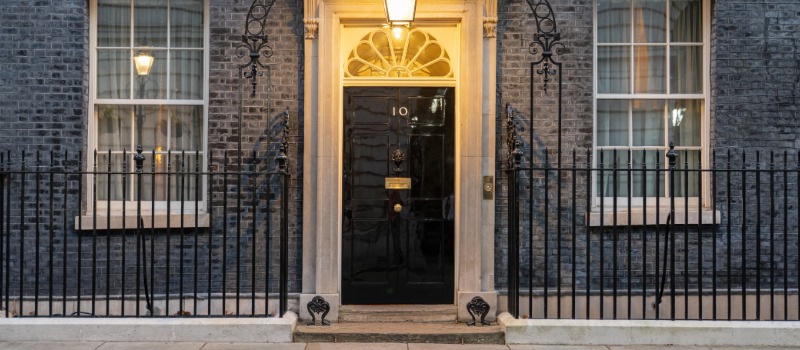 10 Downing Street front door