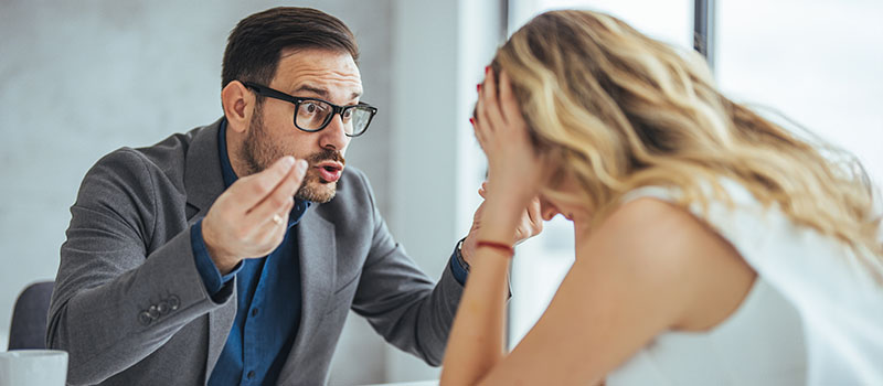 Argument in the workplace