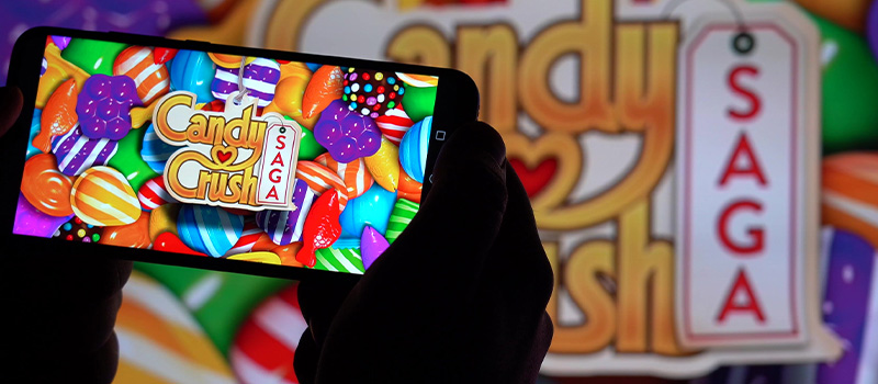 Candy Crush Saga mobile game