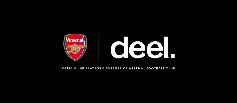Arsenal Deel official partnership logo