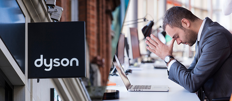 Uproar as Dyson defies 'work from home' guidance for THIRD time
