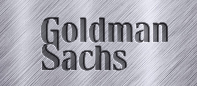 Goldman Sachs metallic logo
