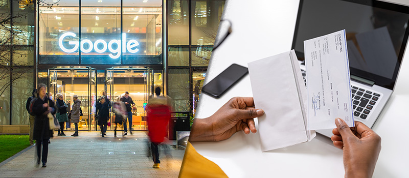 Google could cut remote workers' wages - rolling out a tool to show staff how much they'll lose