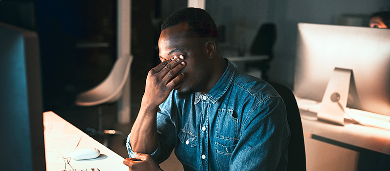 High stress leaves 45% of workers 'feeling like running away' 