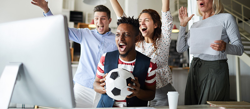 Your game plan for workplace harmony during the Euros