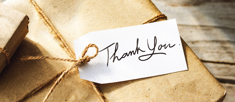 The power of saying 'thanks'