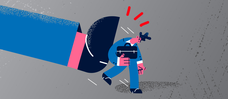 Are larger firms more brutal in their redundancies?