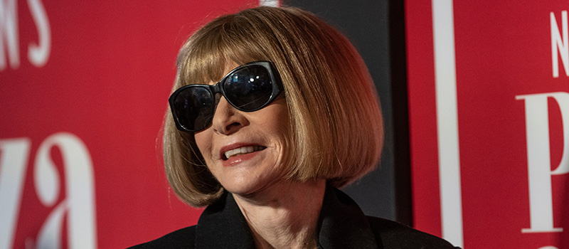 Anna Wintour at red carpet event