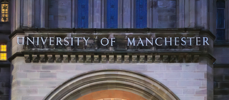 University of Manchester building facade
