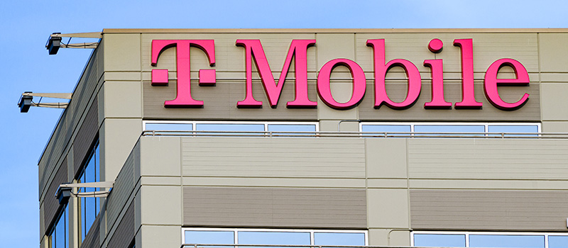 T-Mobile building exterior signage