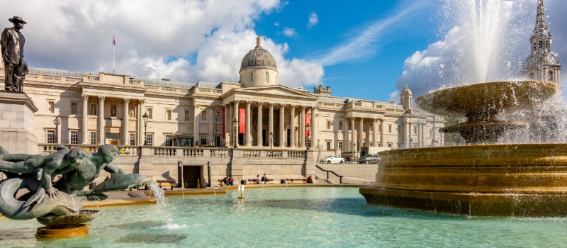Trafalgar Square London National Gallery