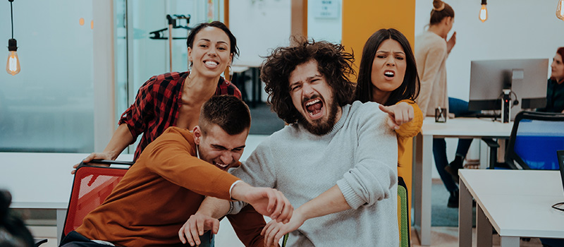 How many times a day do you laugh at work?