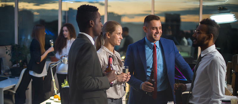 1 in 3 employees have called in sick after work drinks