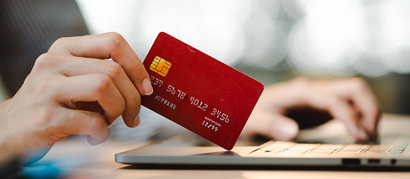 Online payment with credit card