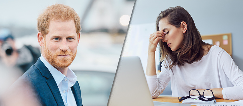 Royal calls for action on worker wellbeing after admitting to burnout struggles 