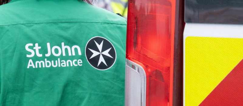 St John Ambulance staff uniform
