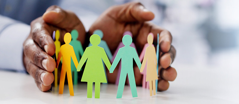Diverse paper people community protection