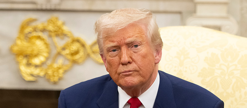 Trump brushes off 317,000 federal job cuts with one word critique